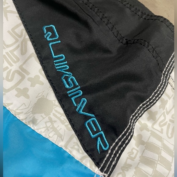 Quicksilver Board Shorts Cotton Candy Surf Swim Trunks Size 36 Medium - Picture 6 of 12